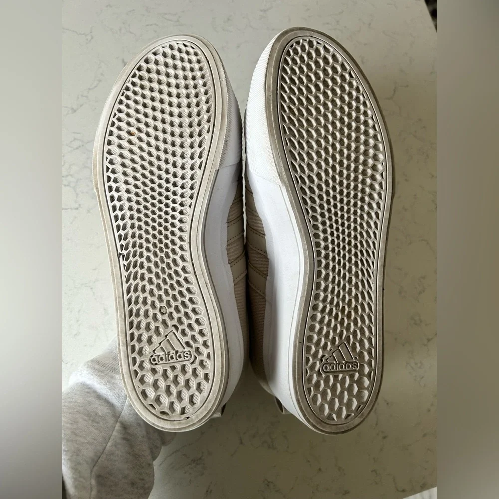 Adidas Women’s Bravada 2.0 Platform Wonder Beige Canvas Sneaker - Picture 15 of 15